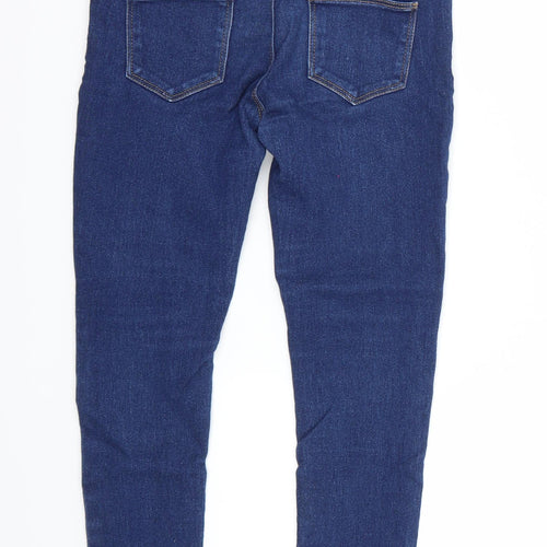 Preworn Girls Blue   Straight Jeans Size 6 Years