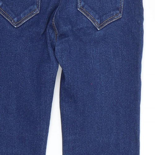 Preworn Girls Blue   Straight Jeans Size 6 Years