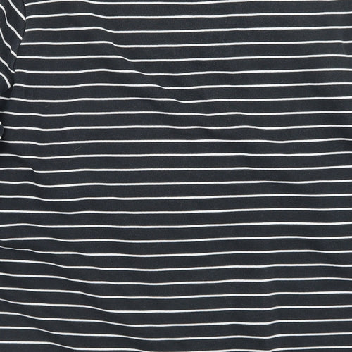 Cotton Traders Womens Blue Striped  Pullover Jumper Size L