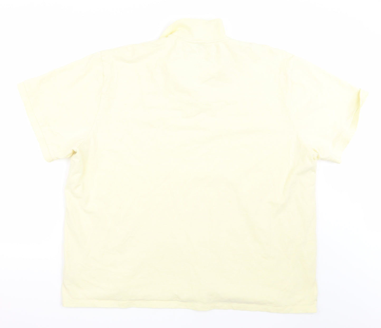NEXT Mens Yellow    Polo Size 4XL
