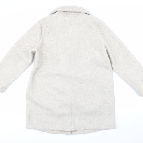 Nutmeg Womens Beige   Jacket Coat Size 16