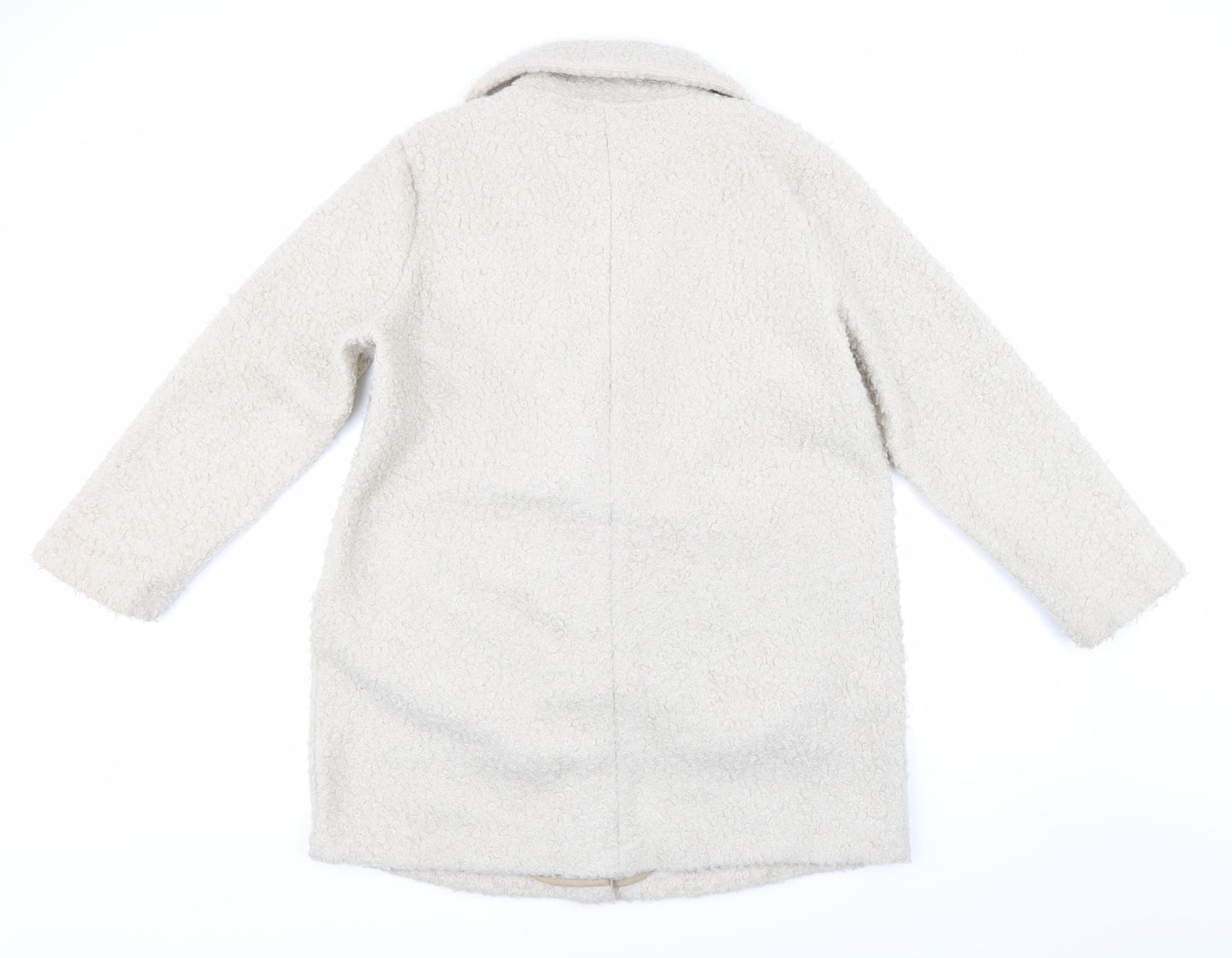 Nutmeg Womens Beige   Jacket Coat Size 16