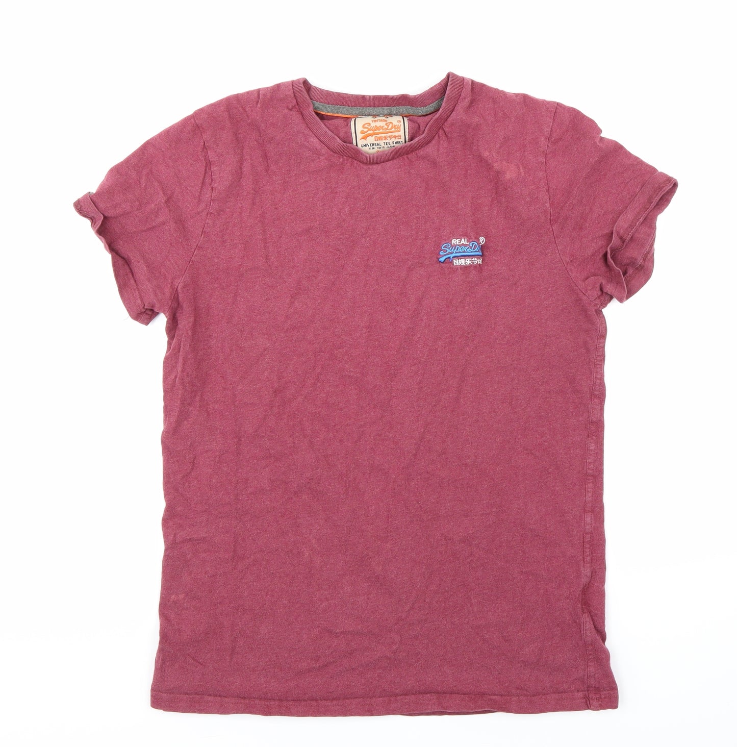 Superdry Mens Purple    T-Shirt Size L