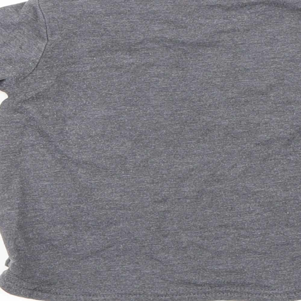 TU Boys Grey   Basic Polo Size 9-12 Months