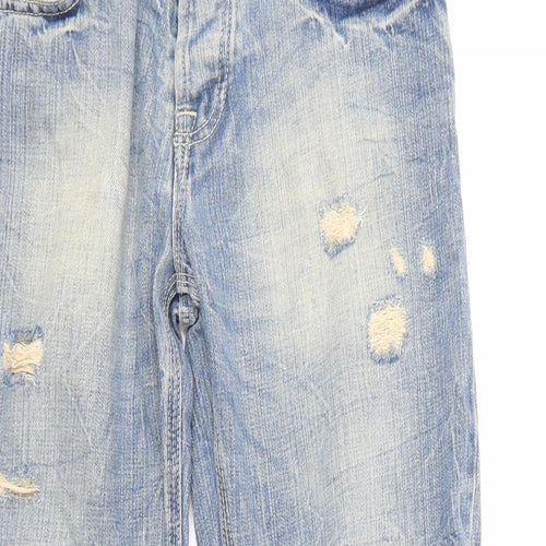 NEXT Womens Blue  Denim Straight Jeans  L28 in