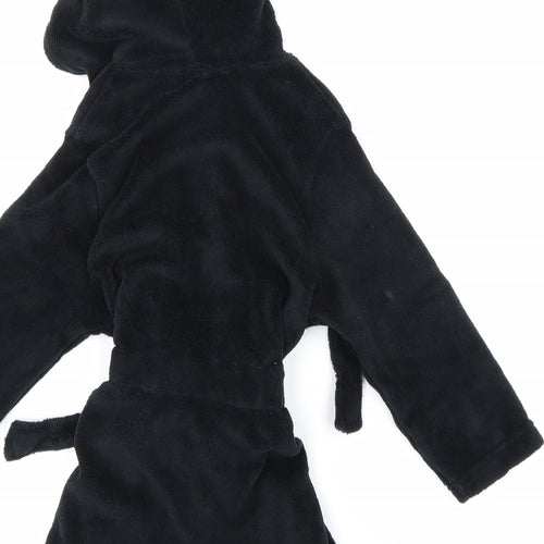 Preworn Boys Black    Robe Size 5-6 Years