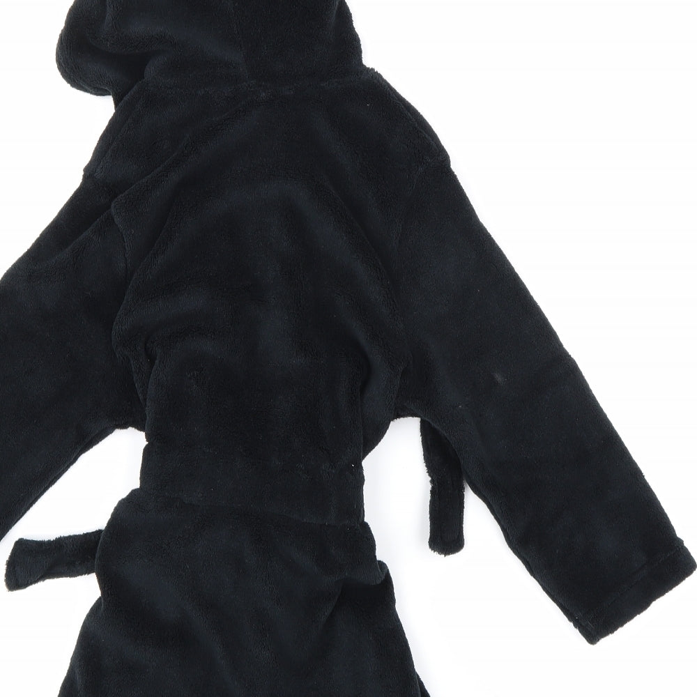 Preworn Boys Black    Robe Size 5-6 Years