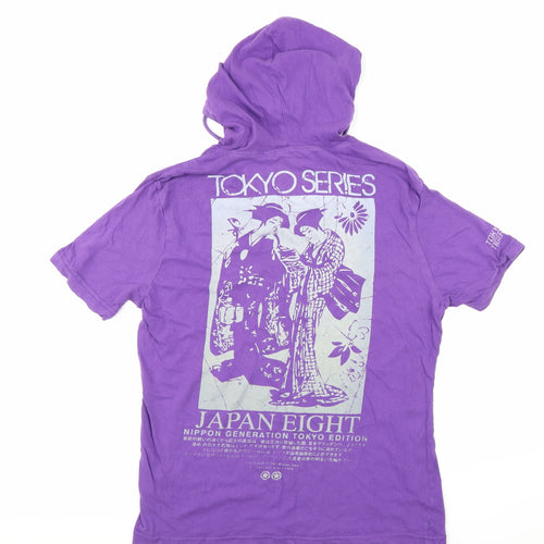 Tokyo Tigers Mens Purple    T-Shirt Size XL