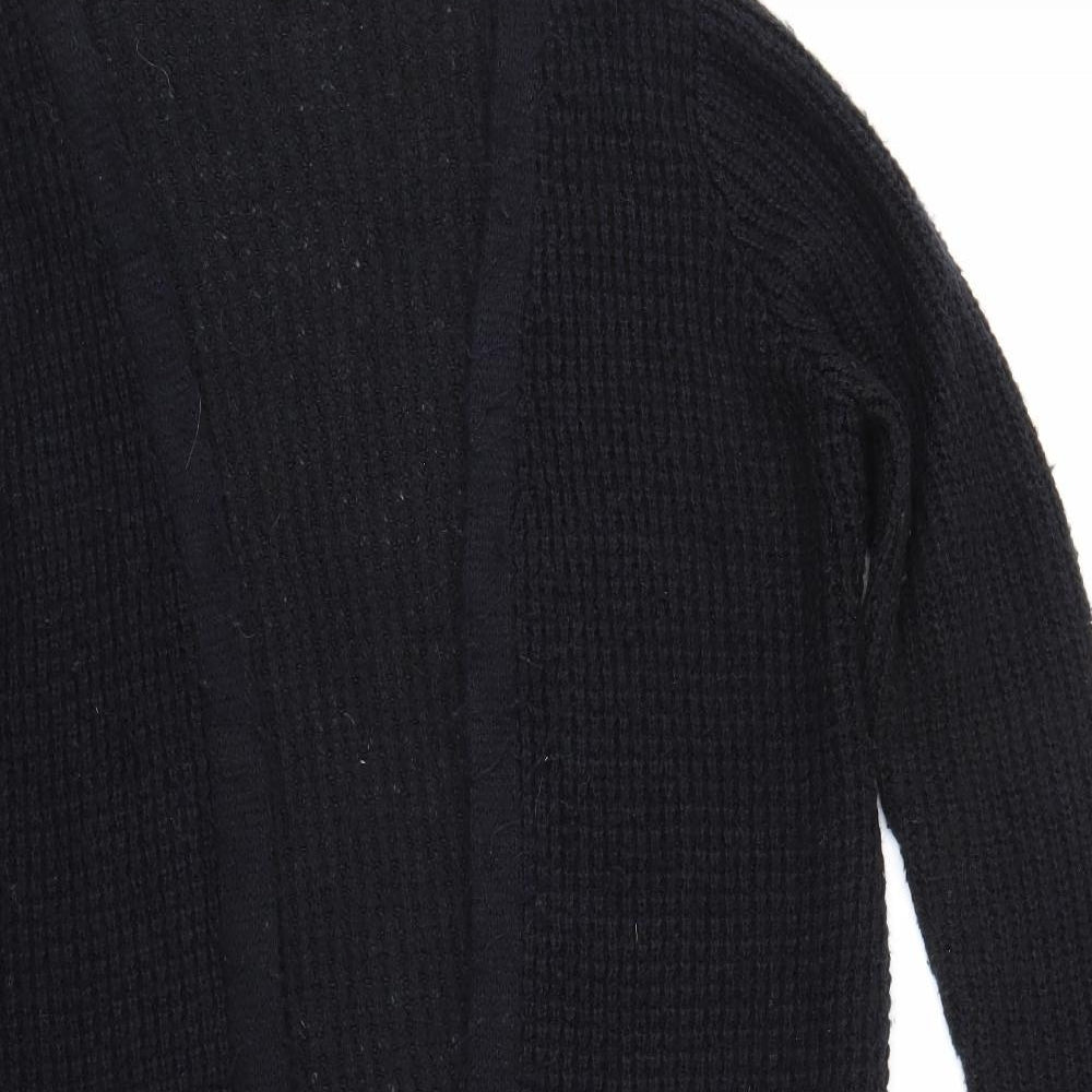 New Look Womens Blue  Knit Cardigan Jumper Size 14