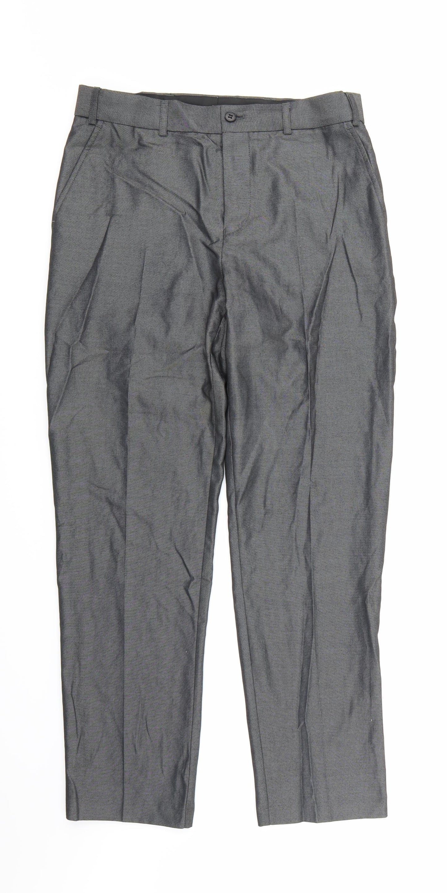 Marks and Spencer Boys Grey    Trousers Size 14 Years