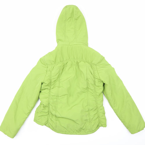 NEXT Womens Green   Jacket Coat Size 12