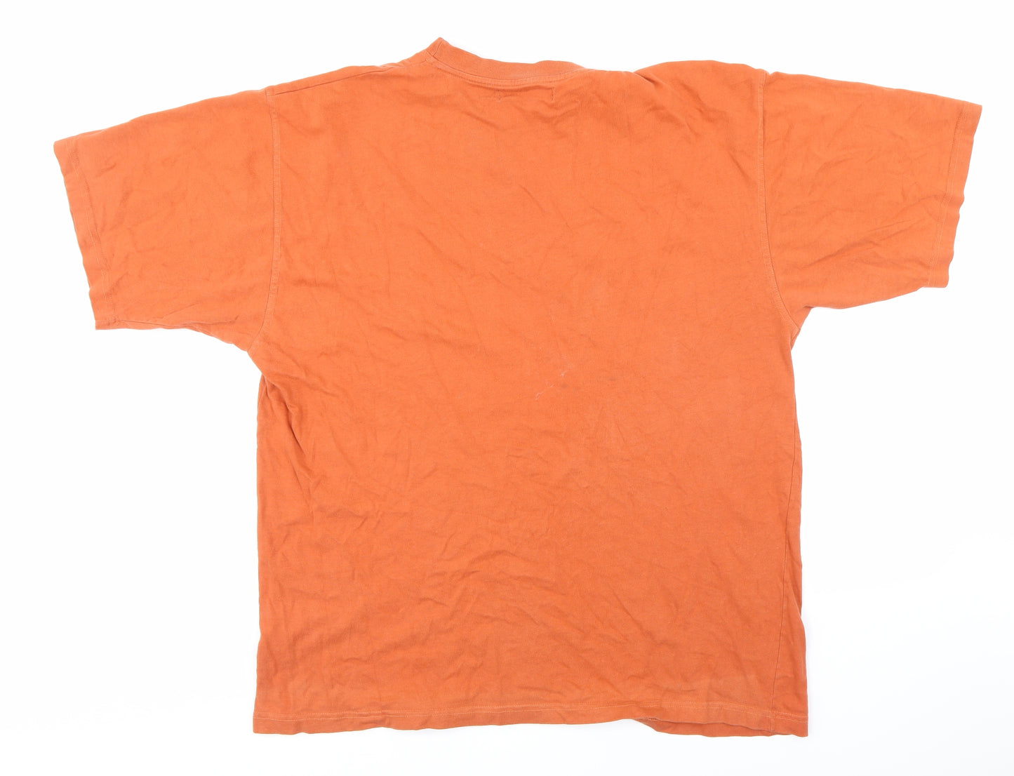 Ball Mens Orange    T-Shirt Size XL