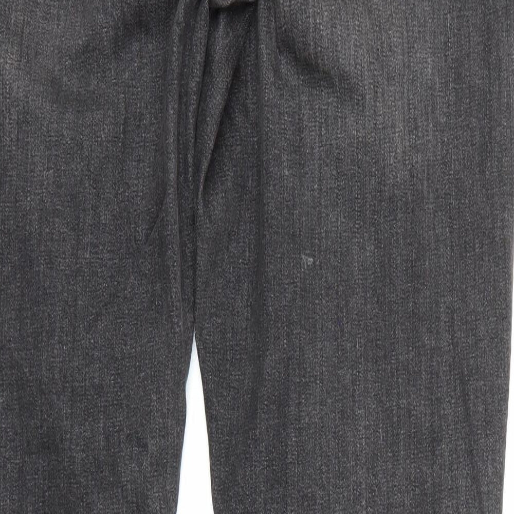 F&F Mens Grey  Denim Straight Jeans  L32 in