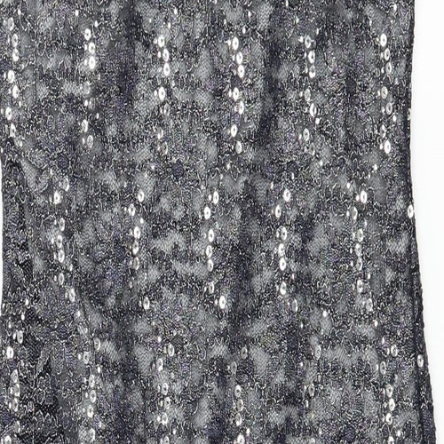 Jane Norman Womens Blue  Lace Bodycon  Size 12