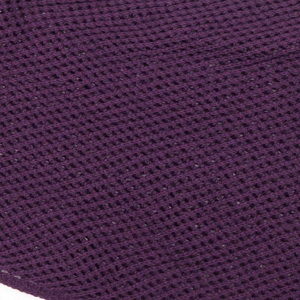 Preworn Womens Purple  Knit Pullover Jumper One Size  - Poncho