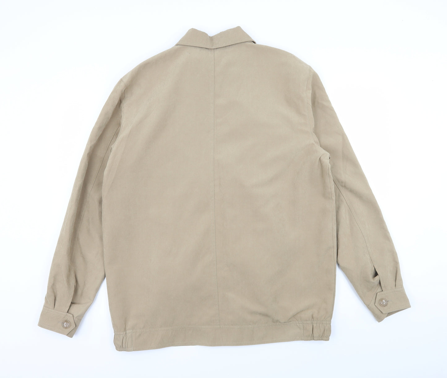 Greenwoods Mens Beige   Bomber Jacket Jacket Size M