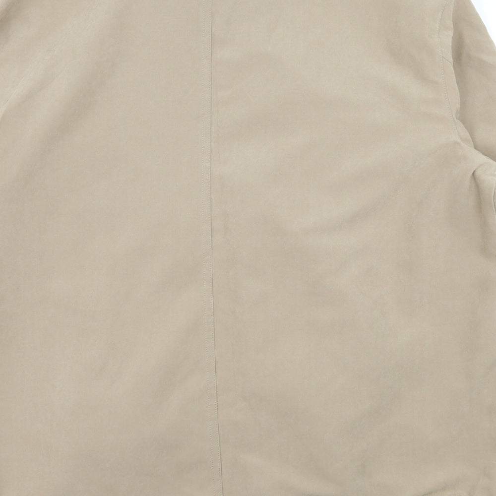 Greenwoods Mens Beige   Bomber Jacket Jacket Size M