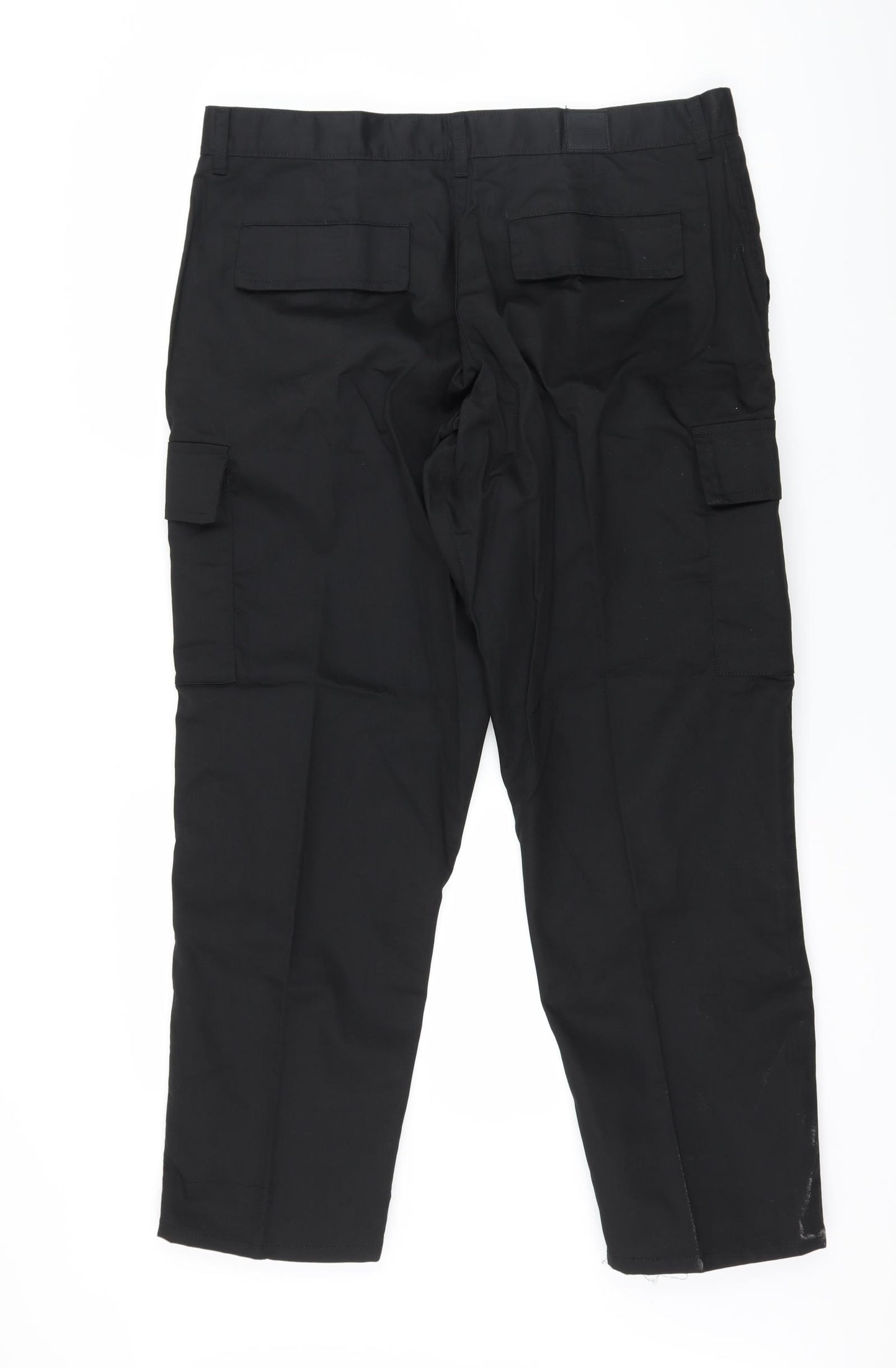 Uneek Womens Black   Trousers  Size 16 L30 in