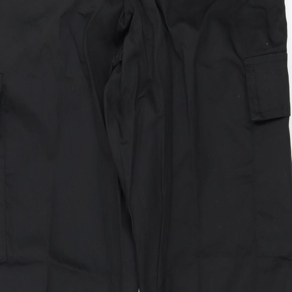 Uneek Womens Black   Trousers  Size 16 L30 in
