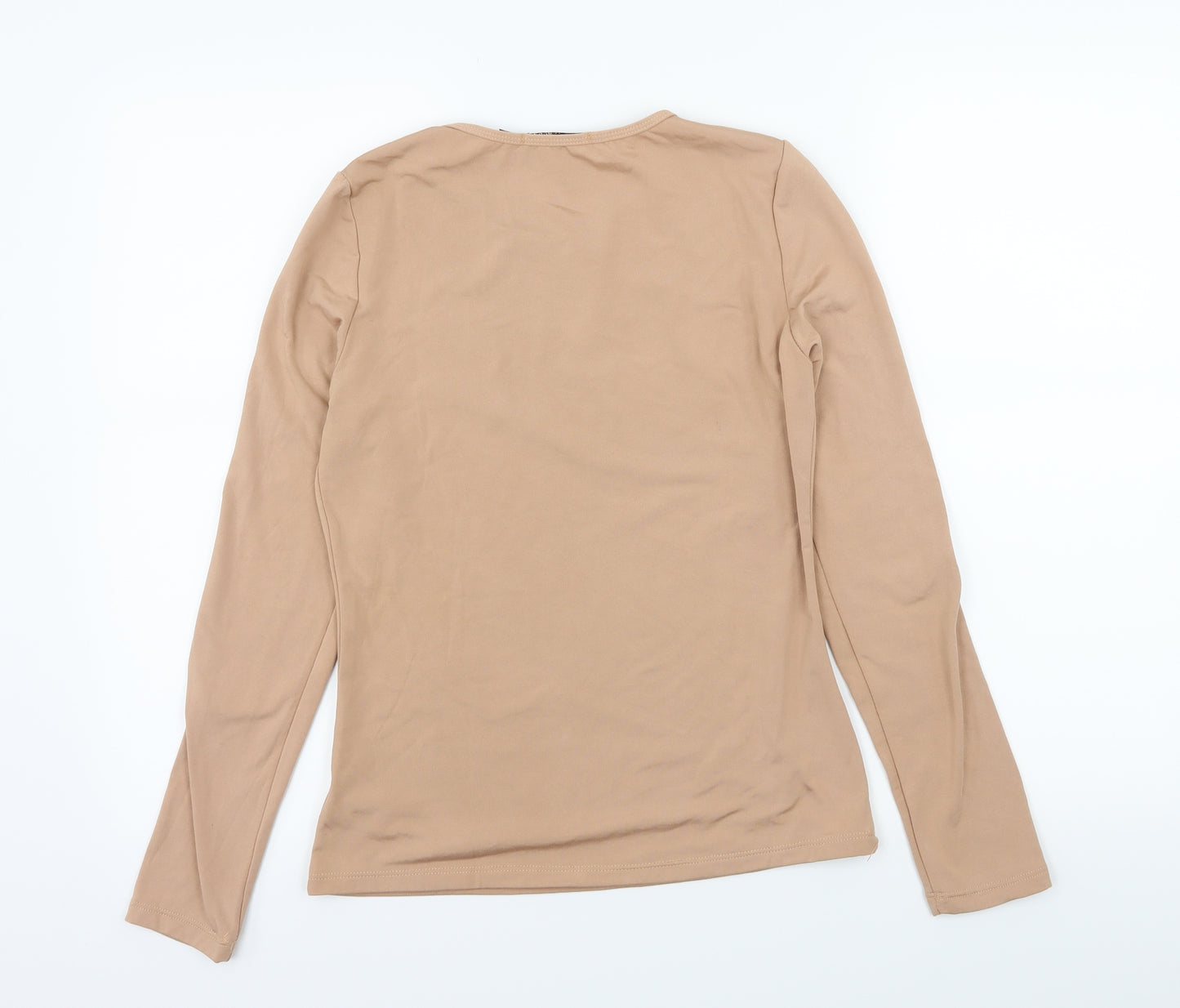 QED London Womens Pink  Jersey Basic T-Shirt Size M