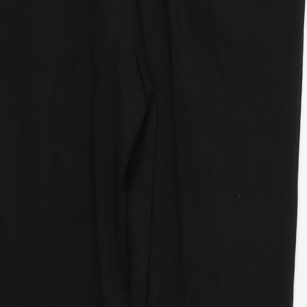 NEXT Mens Black Striped  Trousers  Size 38 L30 in