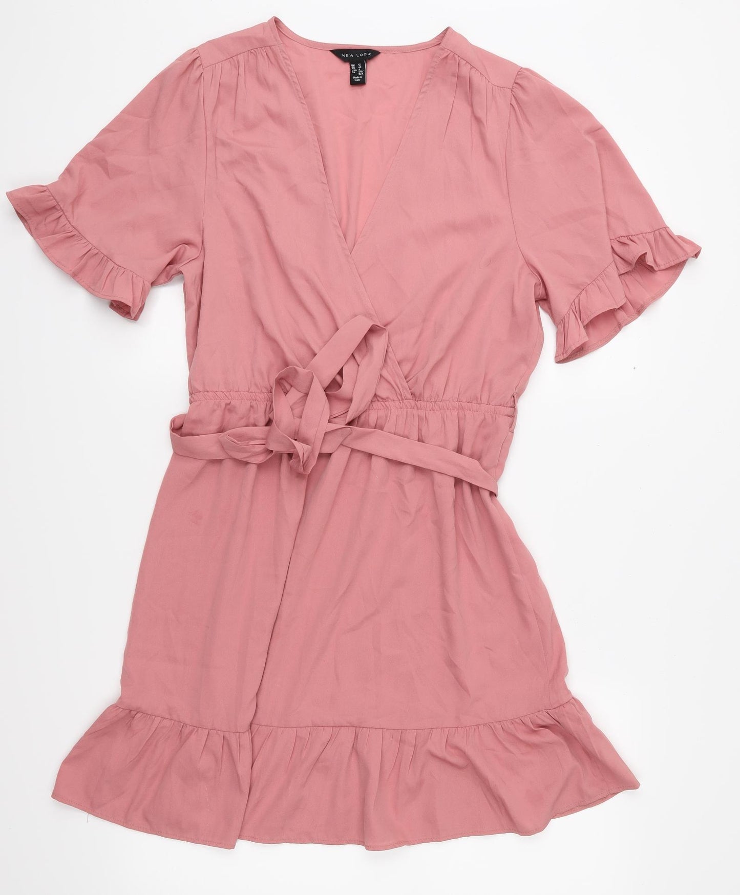New Look Womens Pink   Fit & Flare  Size 10
