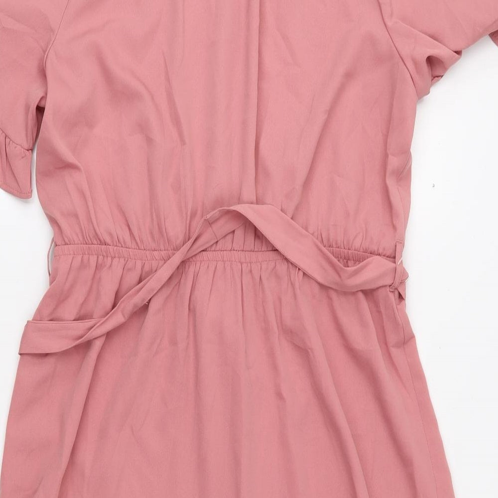 New Look Womens Pink   Fit & Flare  Size 10