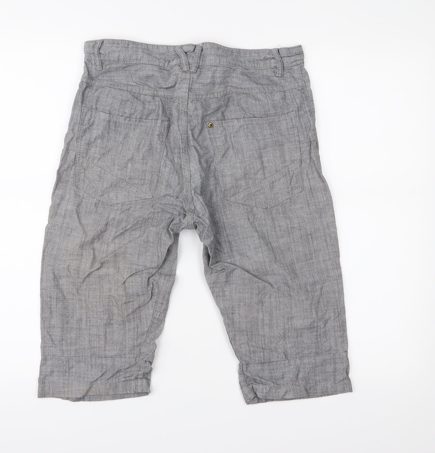 H&M Boys Grey   Chino Shorts Size 15 Years