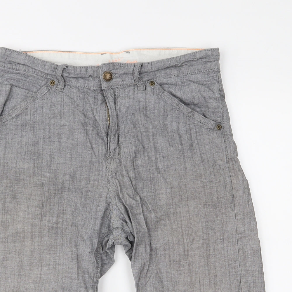 H&M Boys Grey   Chino Shorts Size 15 Years