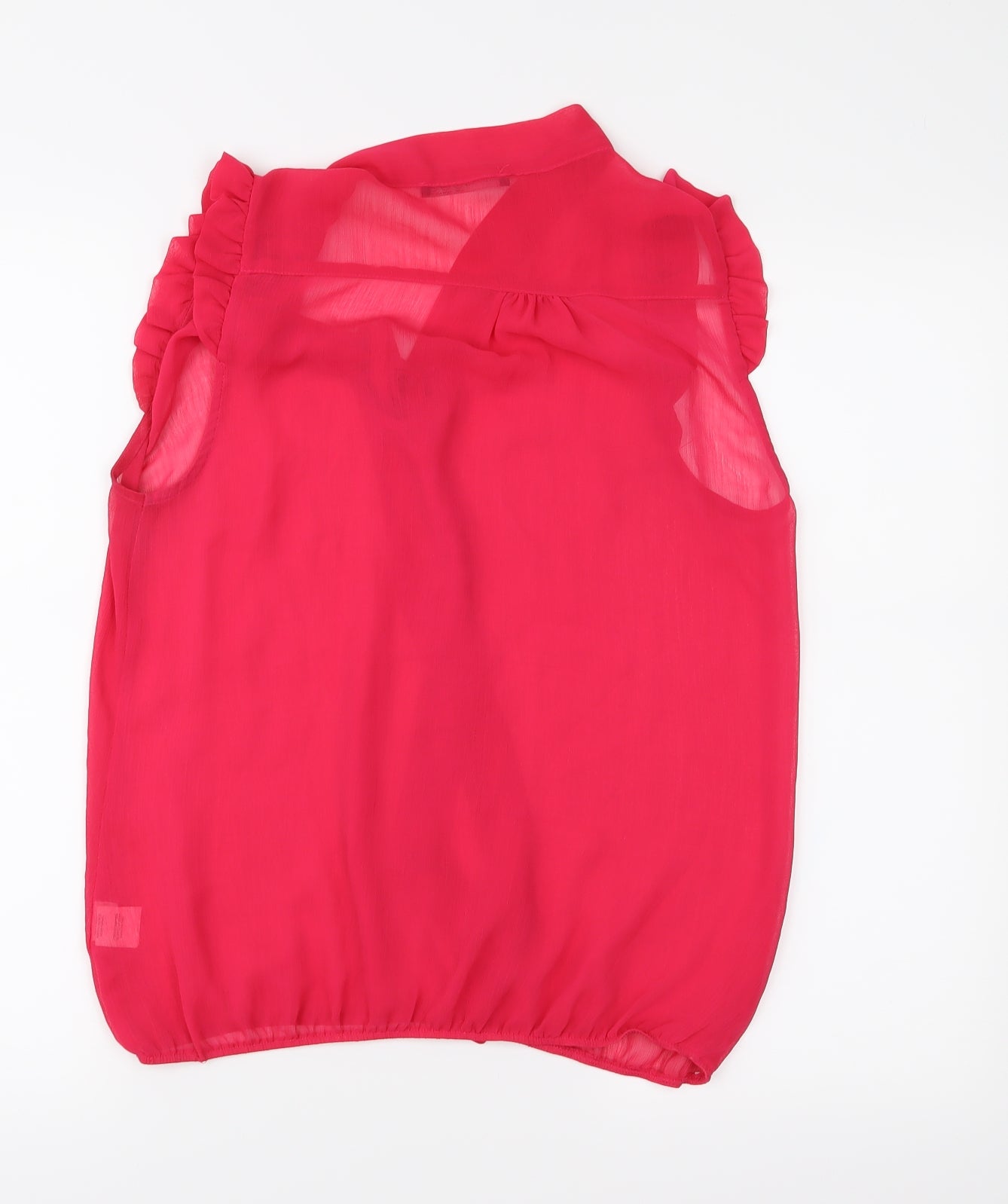 Atmosphere Womens Pink  Chiffon Basic Blouse Size 12