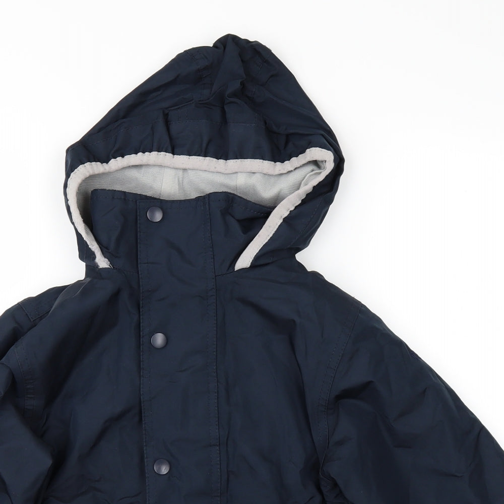 Result Boys Blue   Basic Coat Coat Size 3-4 Years