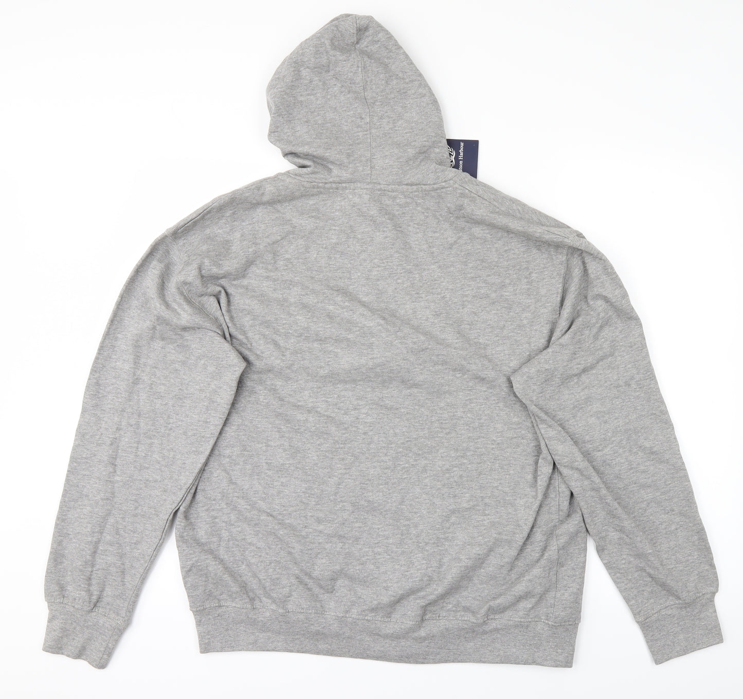 Hutson Harbour Boys Grey   Full Zip Hoodie Size XL