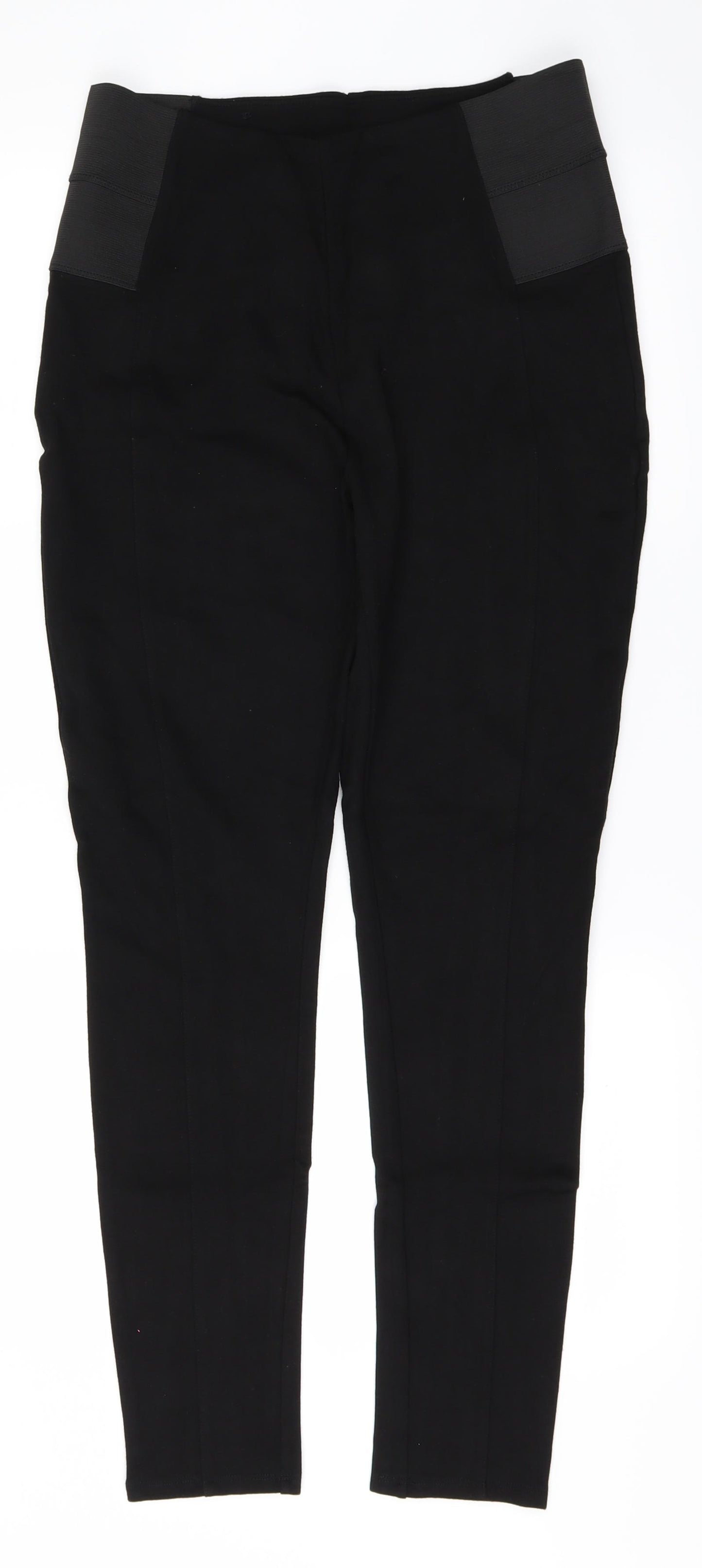 ESMARA Womens Black   Jogger Leggings Size L L27 in