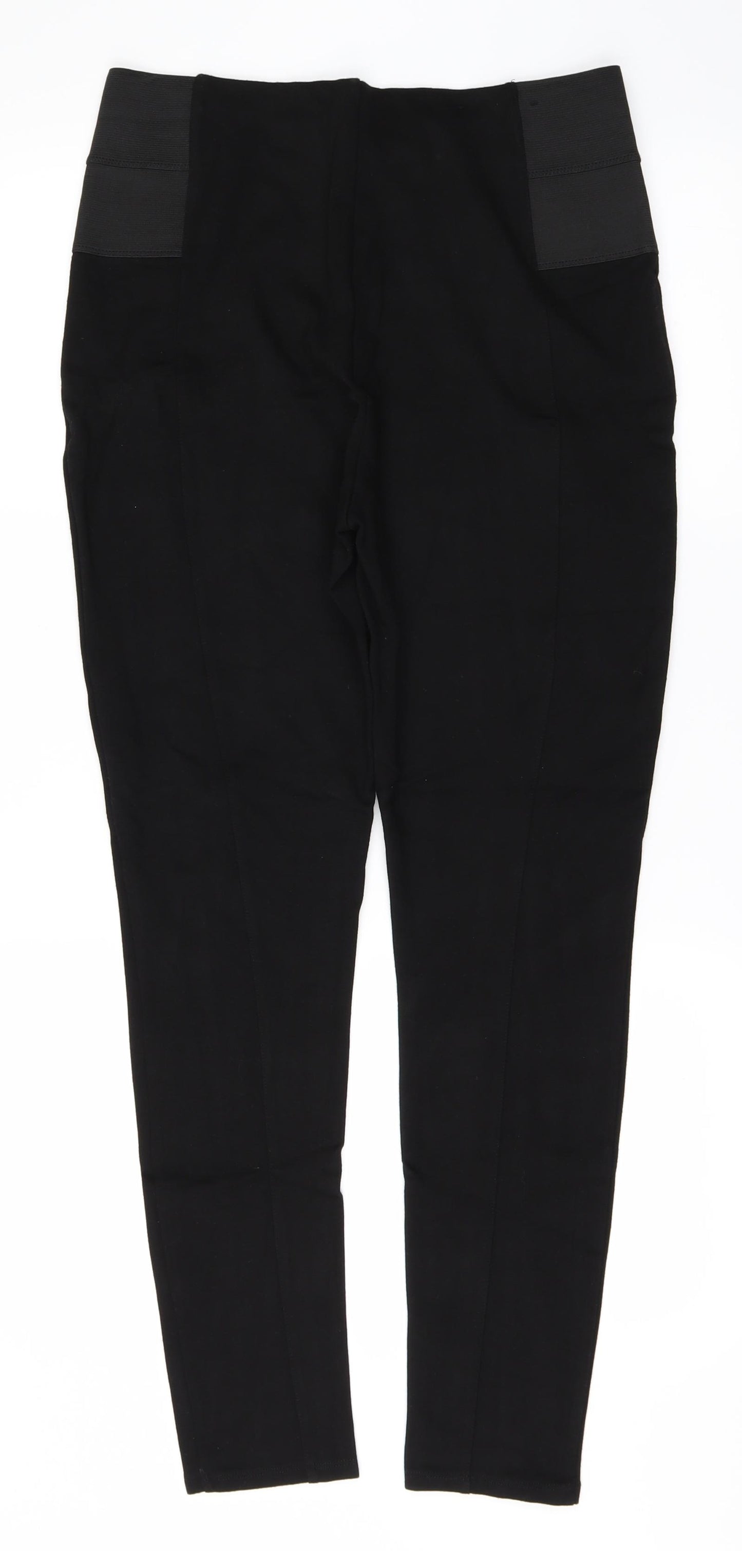 ESMARA Womens Black   Jogger Leggings Size L L27 in