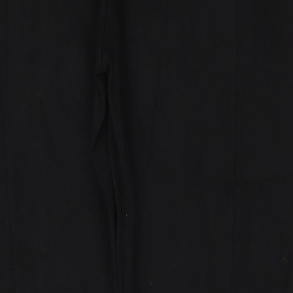 ESMARA Womens Black   Jogger Leggings Size L L27 in