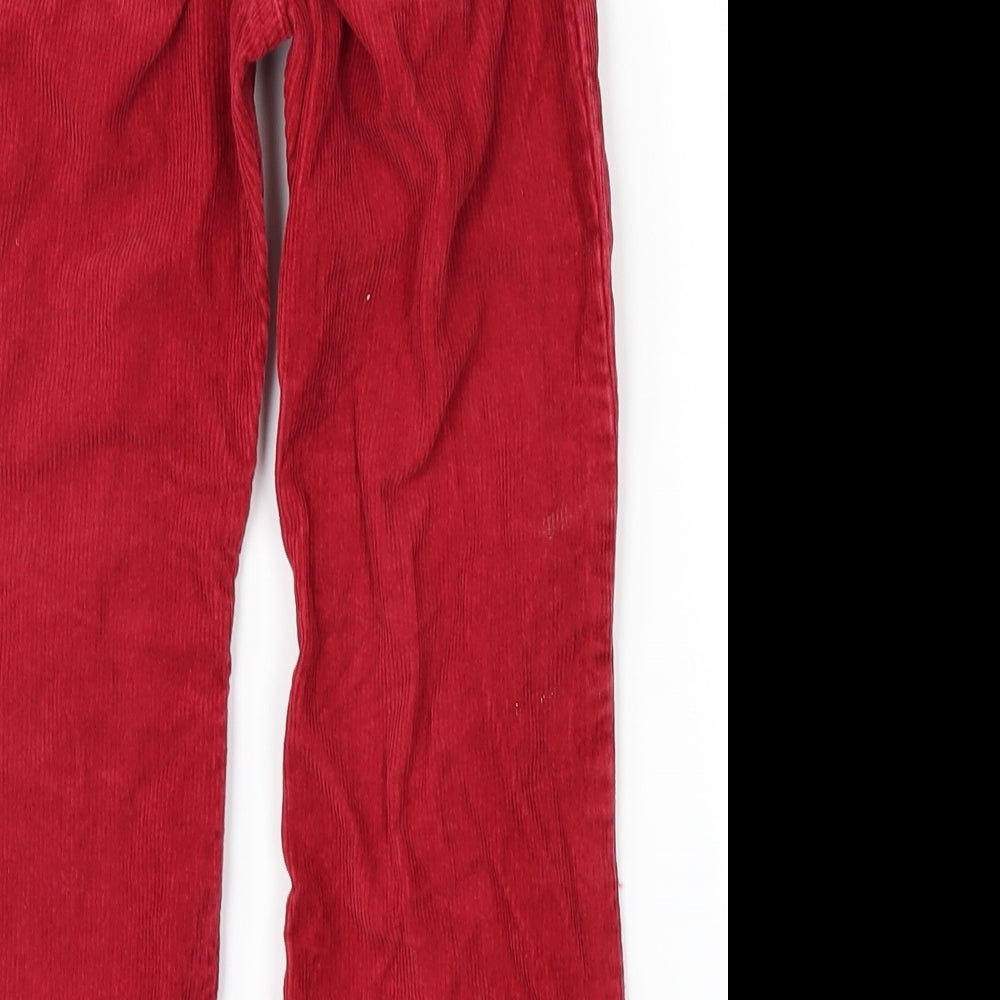 Balmain x H&M Girls Red   Straight Jeans Size 4-5 Years - love heart