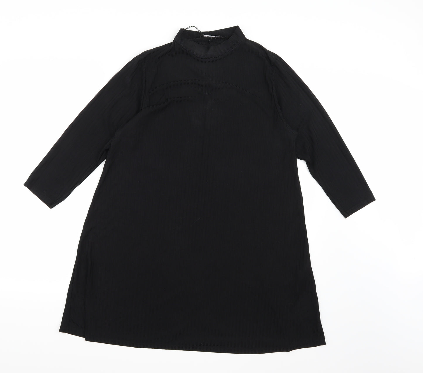 Boohoo Womens Black   A-Line  Size 12