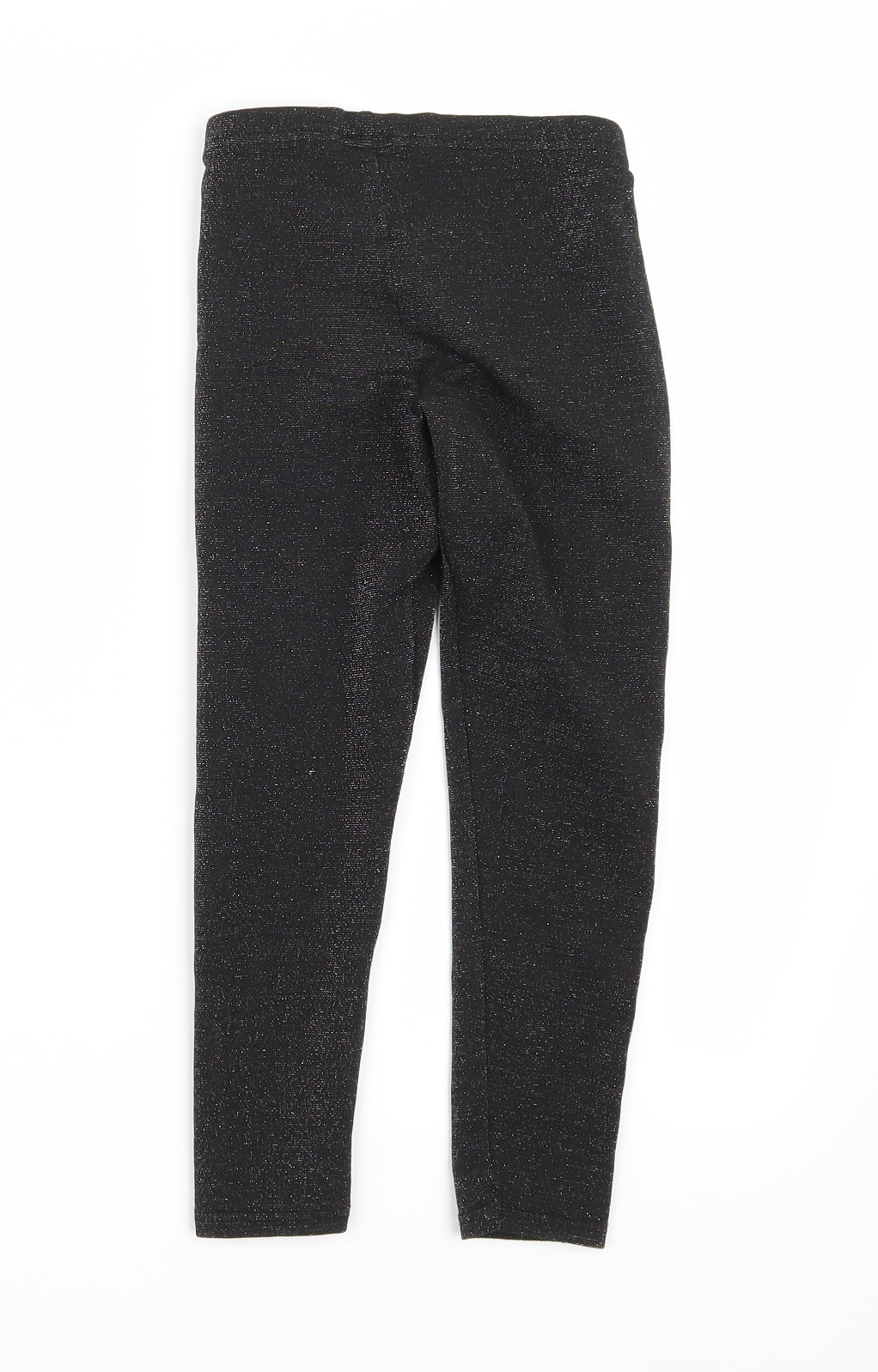 F&F Girls Silver   Pedal Pusher Trousers Size 6-7 Years