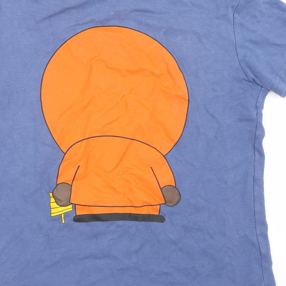 South Park Mens Blue    T-Shirt Size S  - South Park