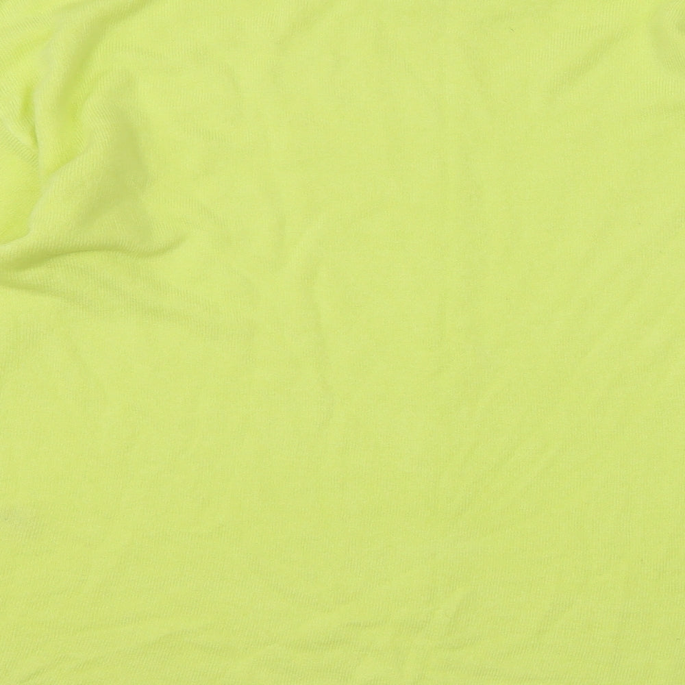 PEP&CO Womens Yellow  Knit Pullover Jumper Size 18  - neon yellow