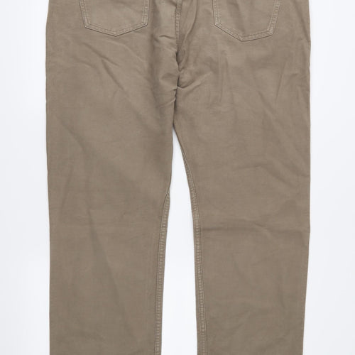 Blue Harbour Mens Beige   Trousers  Size 42 L31 in