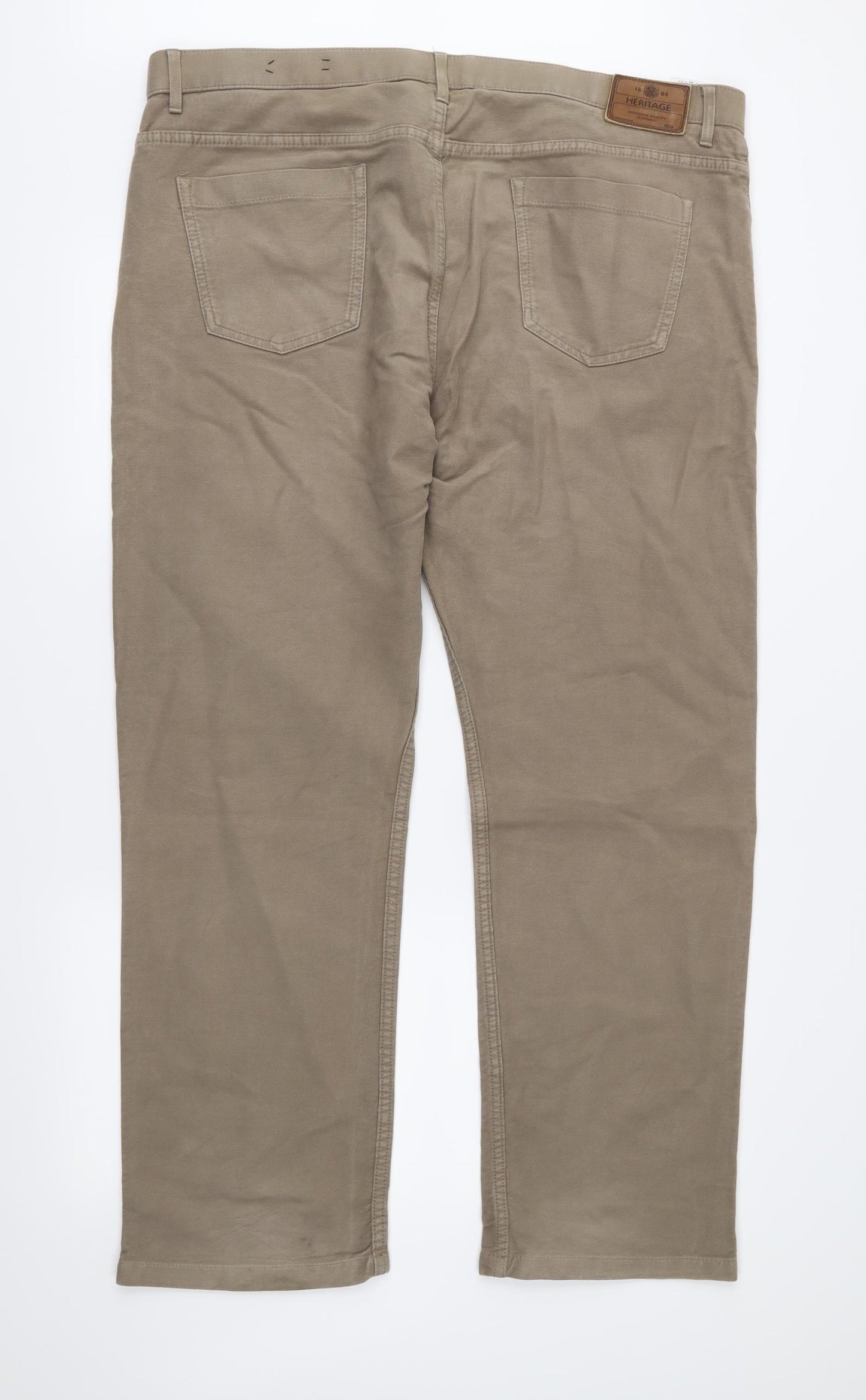 Blue Harbour Mens Beige   Trousers  Size 42 L31 in