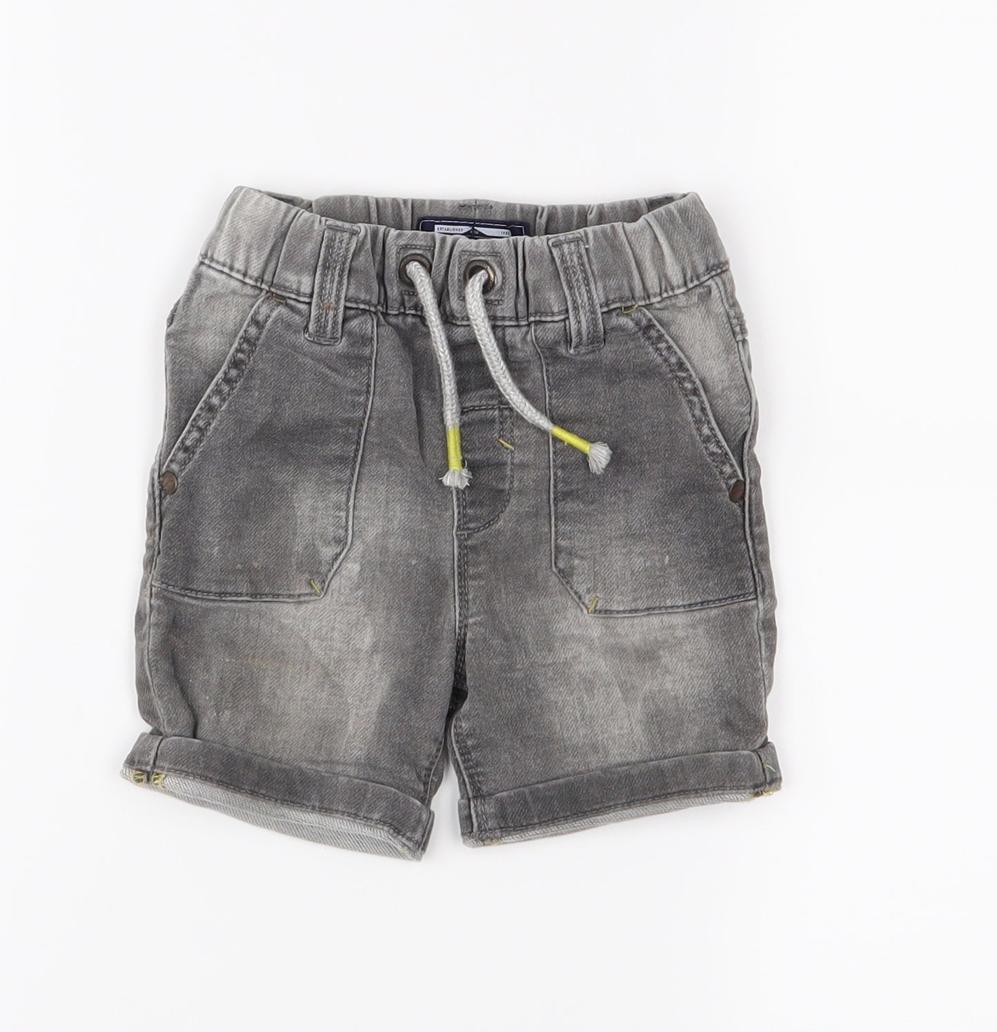 NEXT Boys Grey  Denim Cropped Jeans Size 18-24 Months
