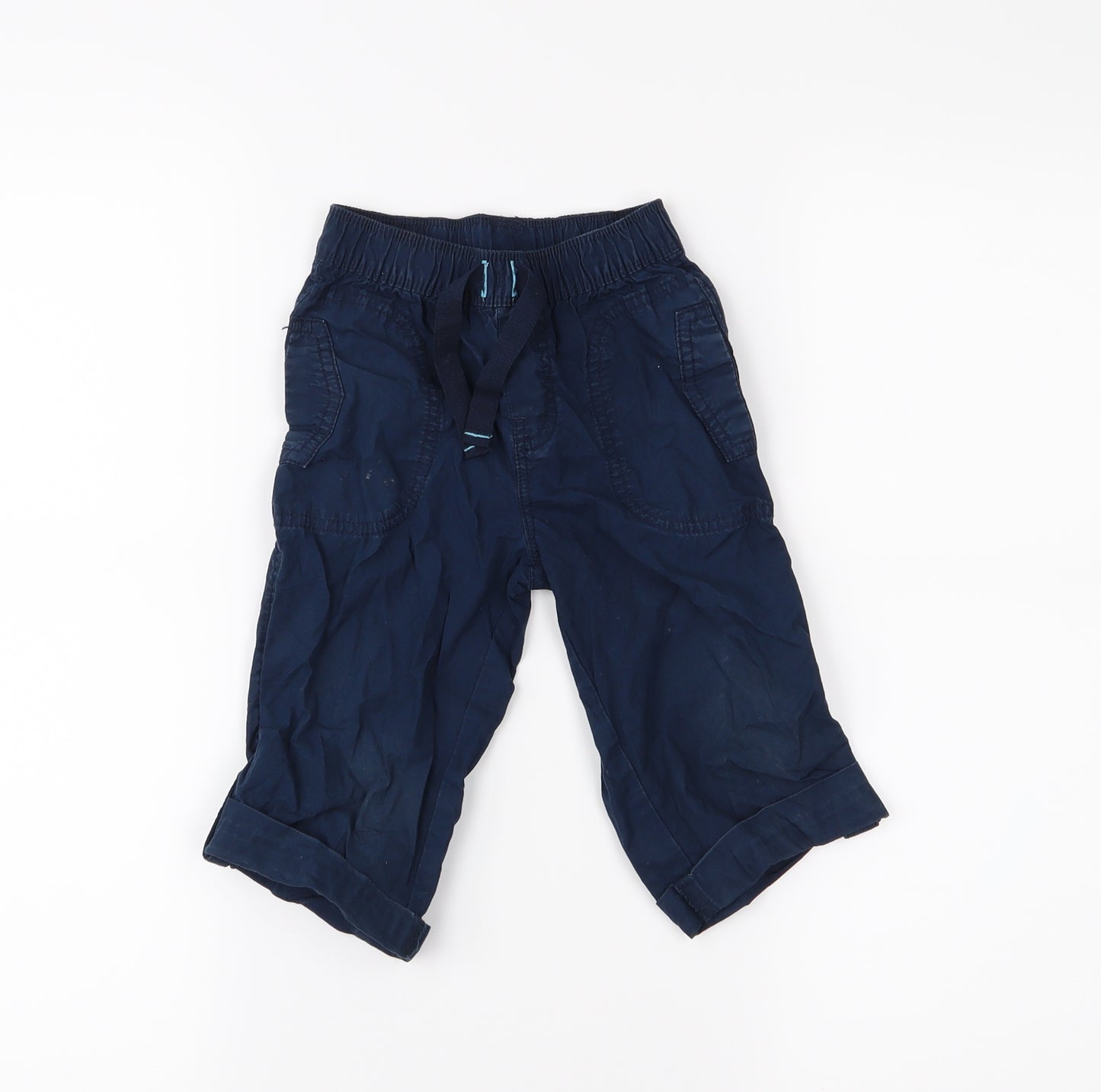 Indigo Boys Blue   Cargo Trousers Size 18-24 Months
