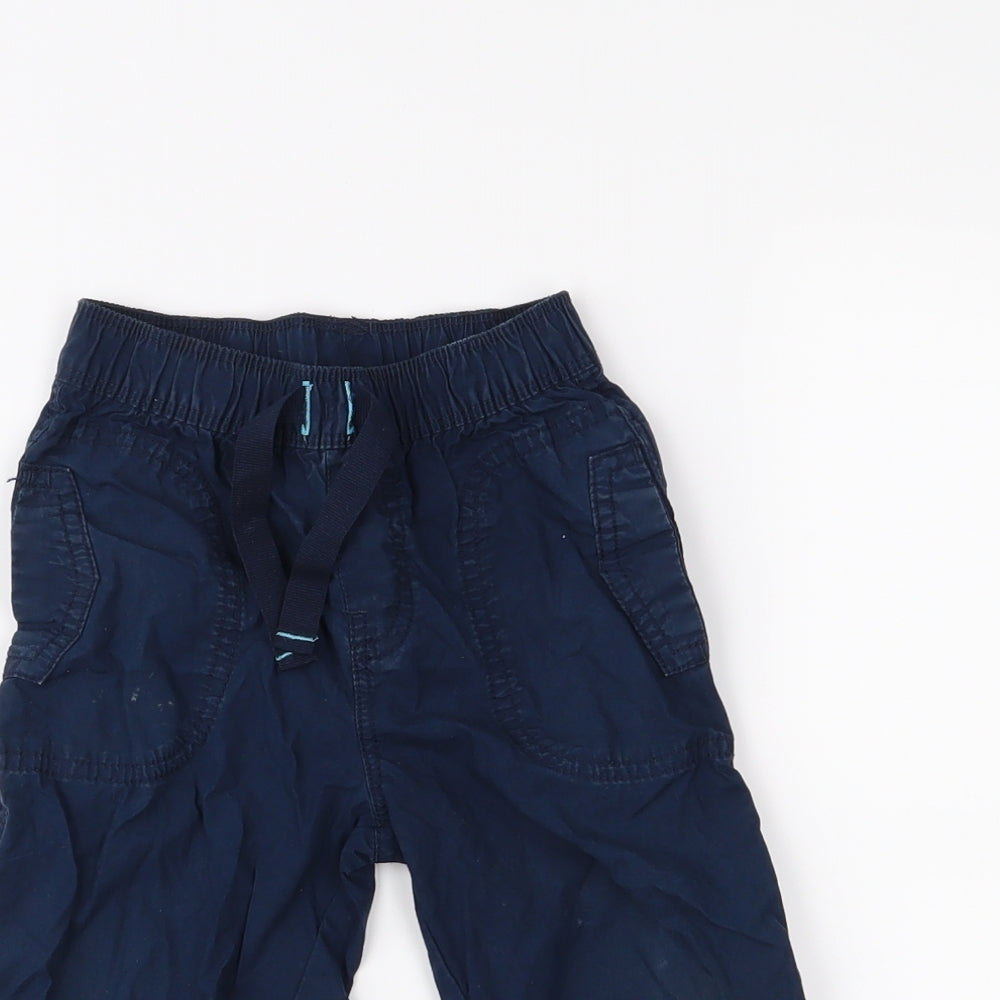Indigo Boys Blue   Cargo Trousers Size 18-24 Months