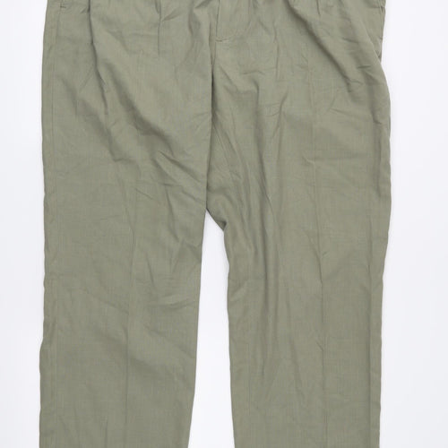 Henley & Knight Mens Green   Trousers  Size 42 L31 in