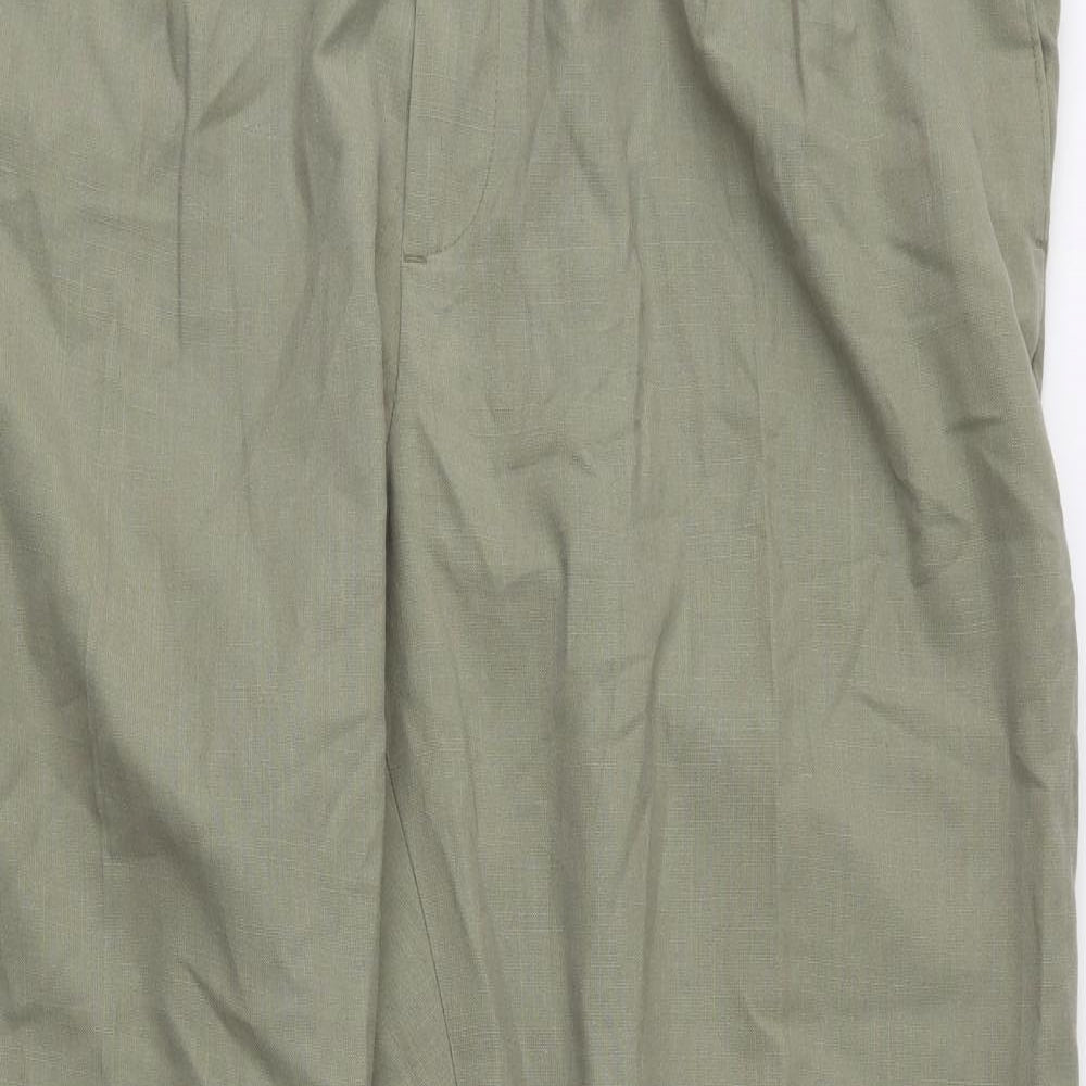 Henley & Knight Mens Green   Trousers  Size 42 L31 in