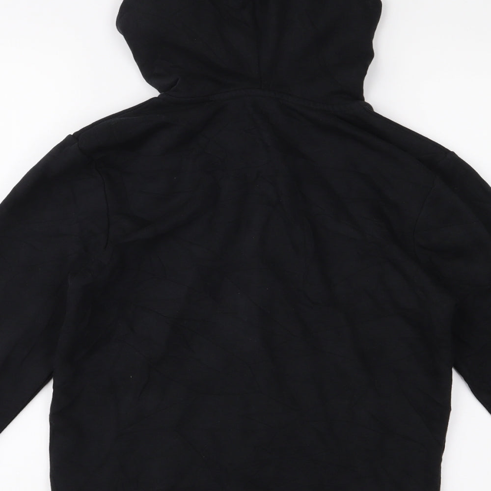 TU Boys Black   Full Zip Hoodie Size 11 Years