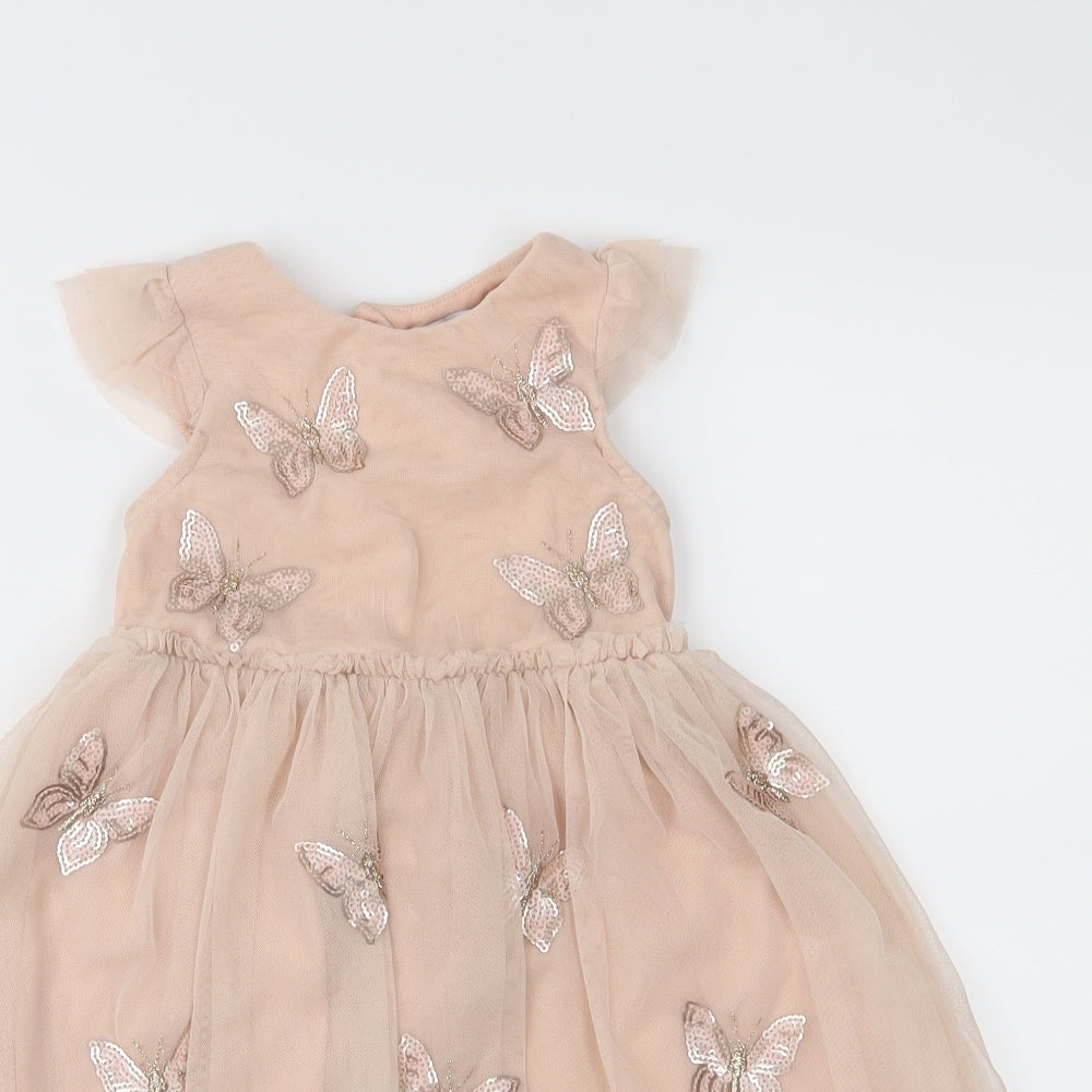 Primark Girls Pink   Fit & Flare  Size 18-24 Months