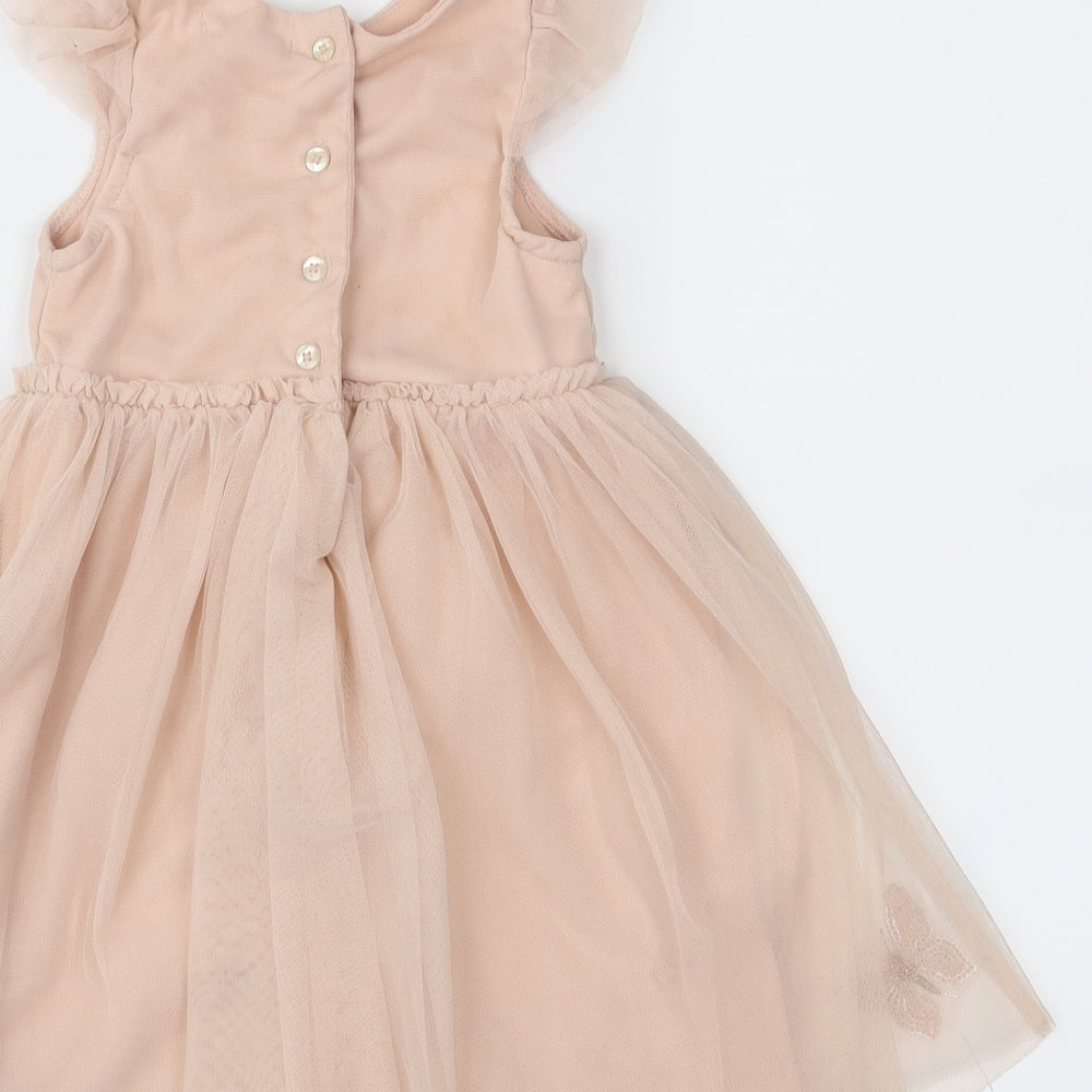 Primark Girls Pink   Fit & Flare  Size 18-24 Months